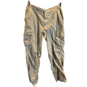 Columbia Men's Titanium Khaki Hiking Outdoor Pants Size Large